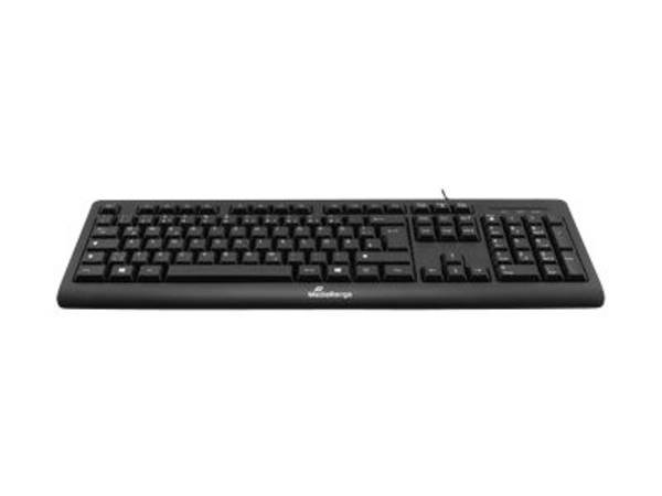MediaRange  Tastatur kabelgebunden MROS109 schwarz