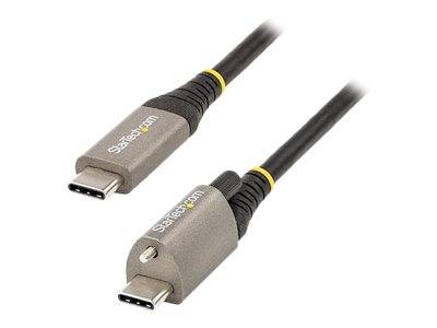 StarTech.com 1m USB-C Kabel mit Oberseite Schraubensicherung 10Gbit/s - USB 3.1/3.2 Gen 2 Typ-C Kabel - 100W (5A)-2