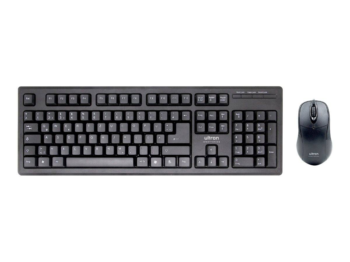 Ultron UMC-200 - Tastatur-und-Maus-Set - USB-0