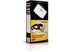TrendNet TK-214I 2 Port KVM-Umschalter DVI USB 1920 x 1200 Pixel-6