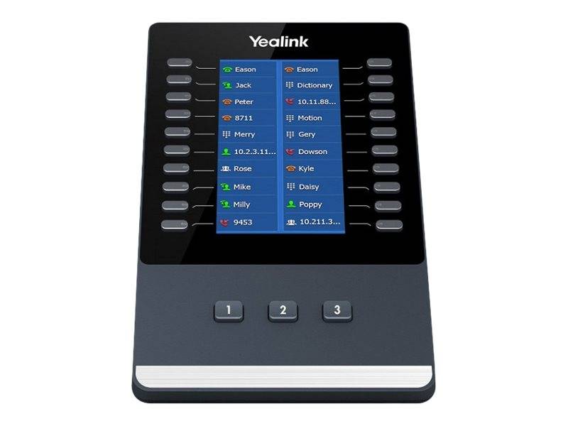 Yealink EXP43 Tastaturerweiterung Farbmodul für Yealink T43U / T46U / T48U IP-Telefone-1