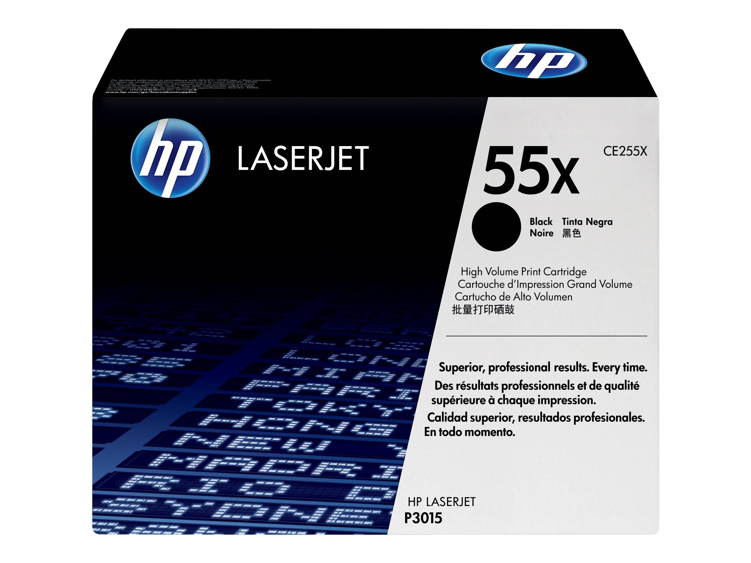 HP Toner CE255X 55X 12.500Seiten schwarz-4
