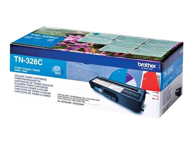 Brother TN328C - Cyan - original - Tonerpatrone-5