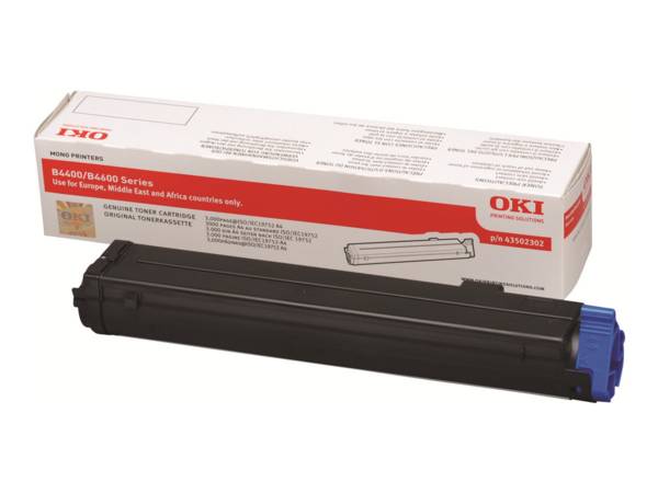 OKI - Schwarz - Original - Tonerpatrone - für B4400