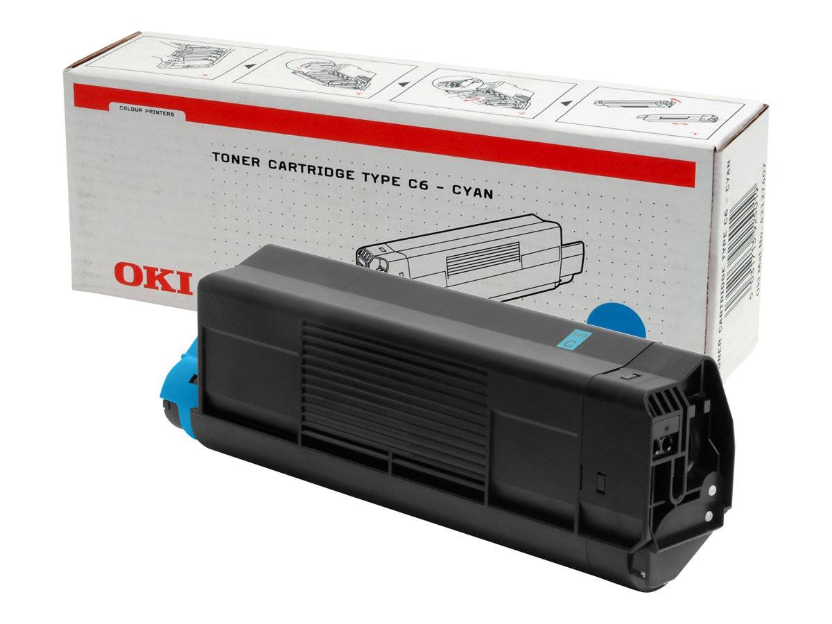 OKI - Cyan - original - Tonerpatrone - für C5100-0