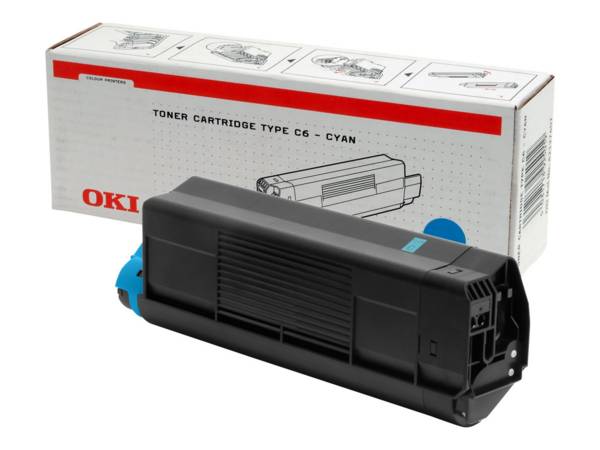 OKI - Cyan - original - Tonerpatrone - für C5100