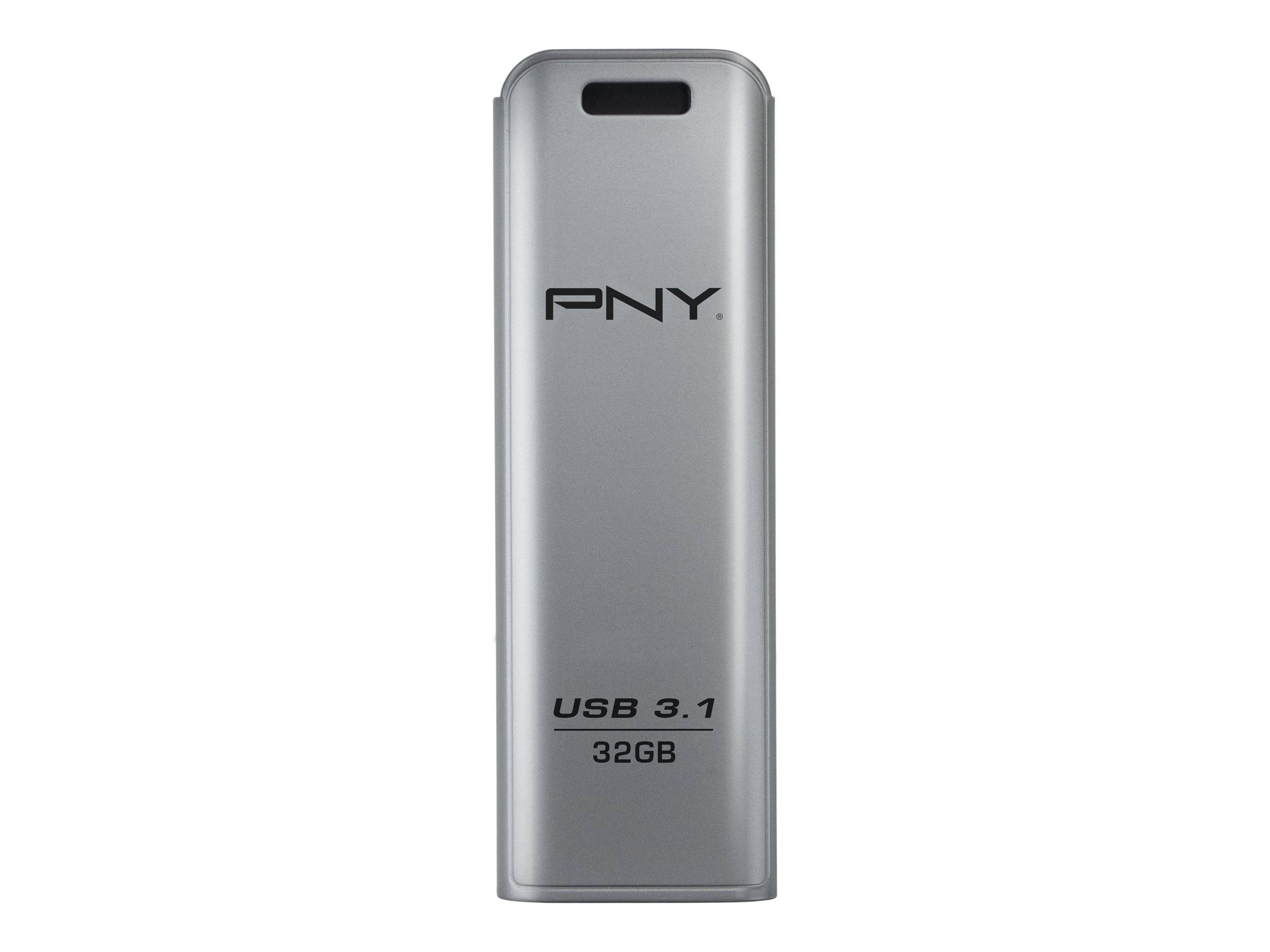 PNY Elite Steel - USB-Flash-Laufwerk - 32 GB-0