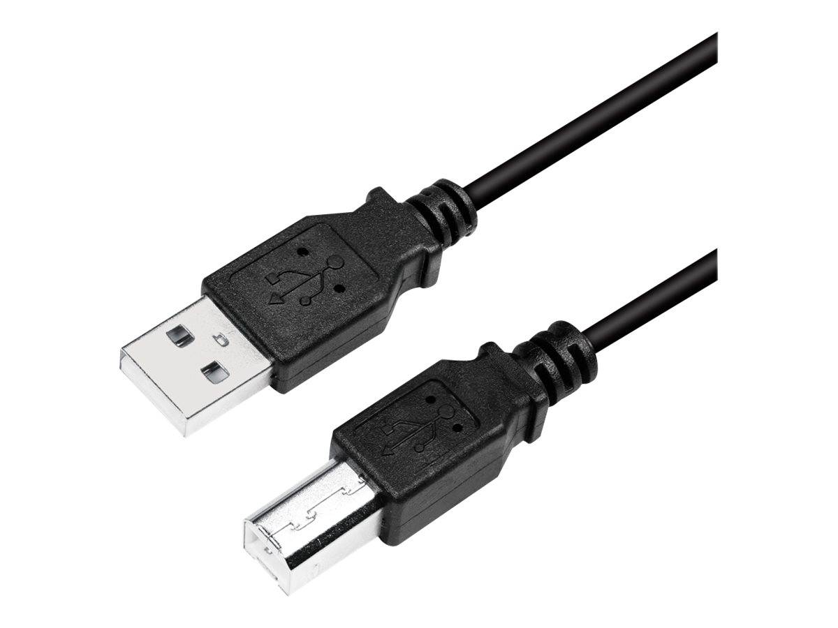 LogiLink - USB-Kabel - USB (M) zu USB Typ B (M)-0