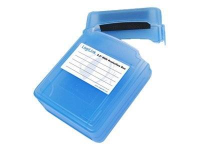 LogiLink 2.5"" HDD Protection Box for 2 HDDs - Festplattenlaufwerk-Schutzgehäuse-0