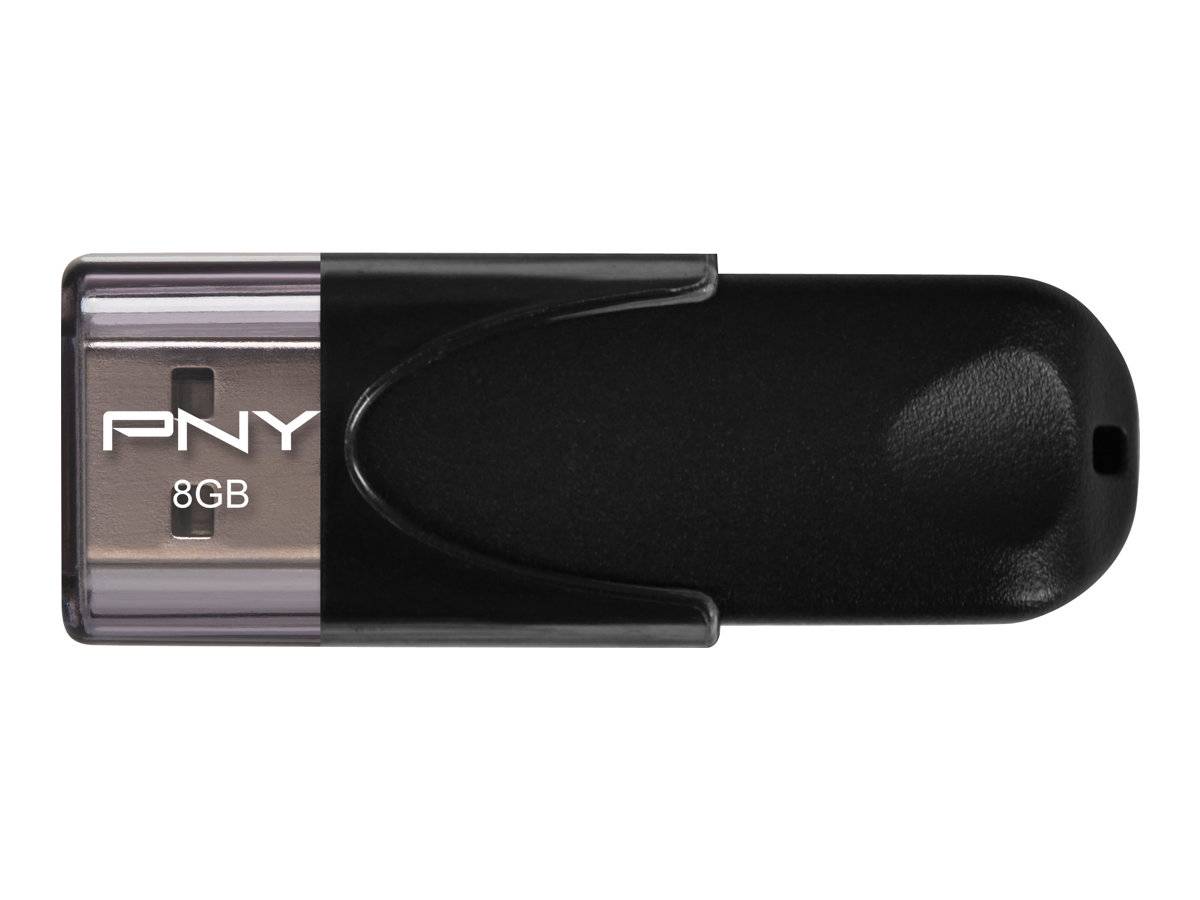 PNY Attaché 4 - USB-Flash-Laufwerk - 8 GB - USB - 2.0-0