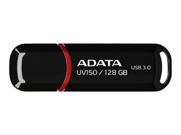 ADATA DashDrive UV150 - USB-Flash-Laufwerk - 128 GB - USB 3.0 - Schwarz