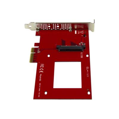 StarTech.com Startech U.2 auf PCIe Adapter für 2,5" U.2 NVMe SSD - SFF 8639 - 4x PCI Express 3.0 - NVMe PCIe Adapter --0