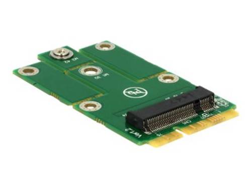Delock Adapter MiniPCIe > M.2 NGFF - Speicher-Controller