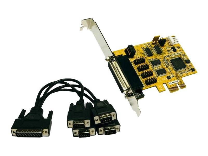 EXSYS EX-44044-2 PCI Express x1 Karte 4x seriell RS-232-3