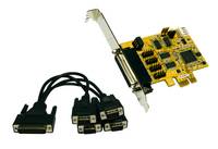 EXSYS EX-44044-2 PCI Express x1 Karte 4x seriell RS-232-5