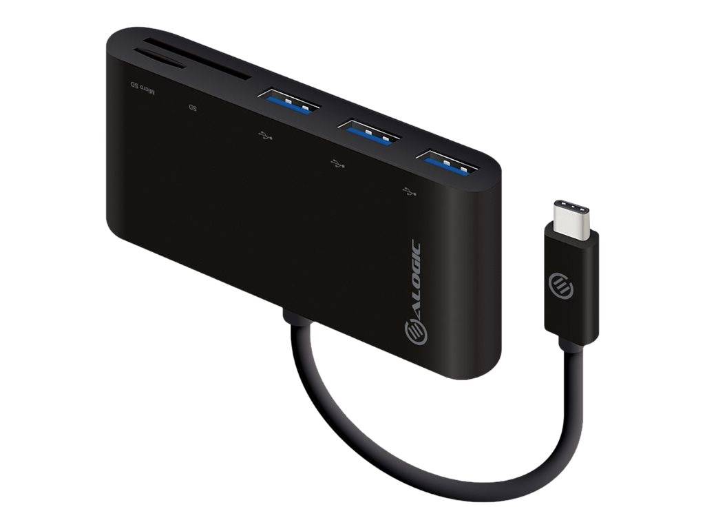 Alogic USB-C MultiPort Adapter - Hub - 3 x SuperSpeed USB 3.0-0