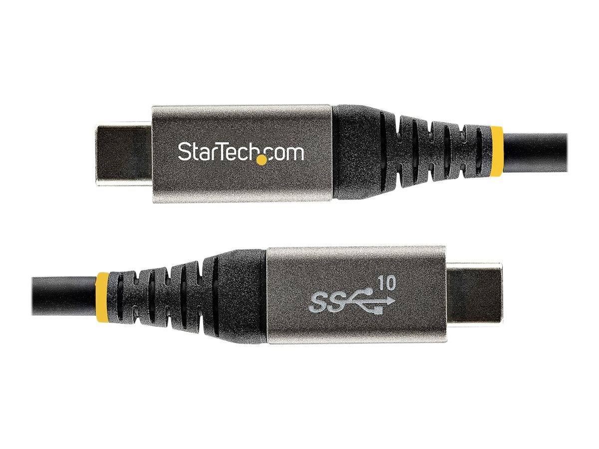 StarTech.com 1m USB-C Kabel 10Gbit/s - USB-IF zertifiziertes USB-C Kabel - USB 3.1/3.2 Gen 2 Typ-C Kabel - 100W (5A)-1