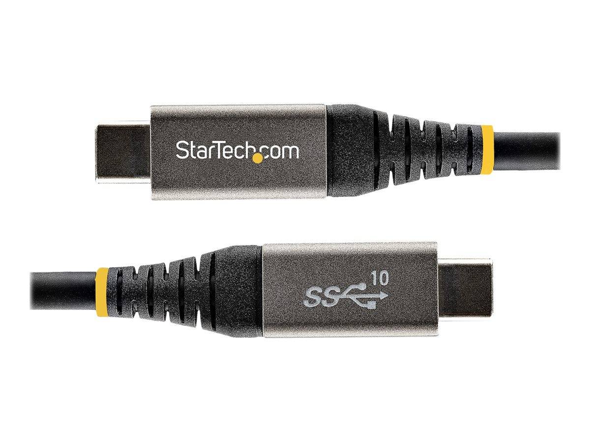 StarTech.com 1m USB-C Kabel 10Gbit/s - USB-IF zertifiziertes USB-C Kabel - USB 3.1/3.2 Gen 2 Typ-C Kabel - 100W (5A)-3