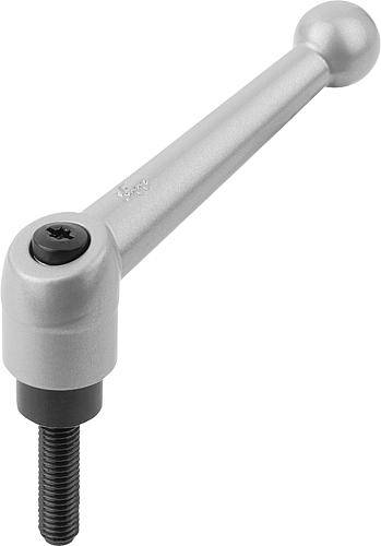 KLEMMHEBEL GR.3 M10X35 ZINK, SILBER-METALLIC, KOMP:STAHL-0