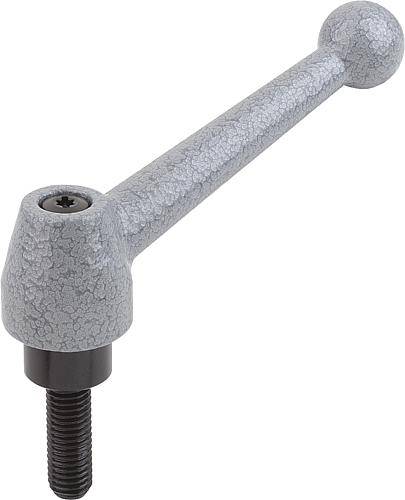 KLEMMHEBEL GR.2 M12X30 STAHL, KOMP:STAHL