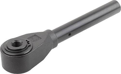 SPANNER, GR.2 M14, A=180, FORM:0°, VERGÜTUNGSSTAHL BRÜNIERT, KOMP:AUTOM.STAHL-0