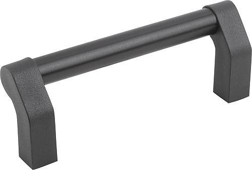 ROHRGRIFF ABGEWINKELT, A=160, L=172, D=M04 ALUMINIUM SCHWARZ ELOXIERT, KOMP:POLYAMID-0