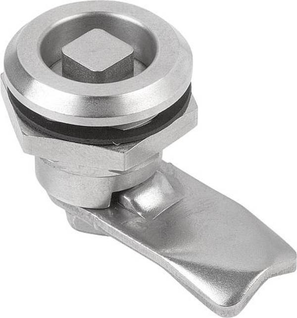 DREHRIEGEL MIT VIERKANT 6MM, D=20, H=13,5, EDELSTAHL A4 1.4401