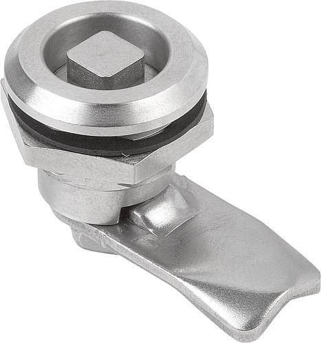 DREHRIEGEL MIT VIERKANT 6MM, D=20, H=13,5, EDELSTAHL A4 1.4401-0