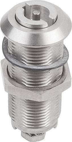 DREHRIEGEL VERLÄNGERTES GEHÄUSE, MIT DOPPELBART 3MM, H=30, D=28, EDELSTAHL-0