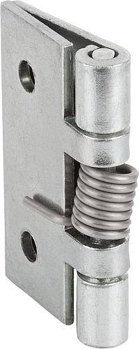 FEDERSCHARNIER FEDER SCHLIEßEND A=50, B=50, ALUMINIUM BLANK-0