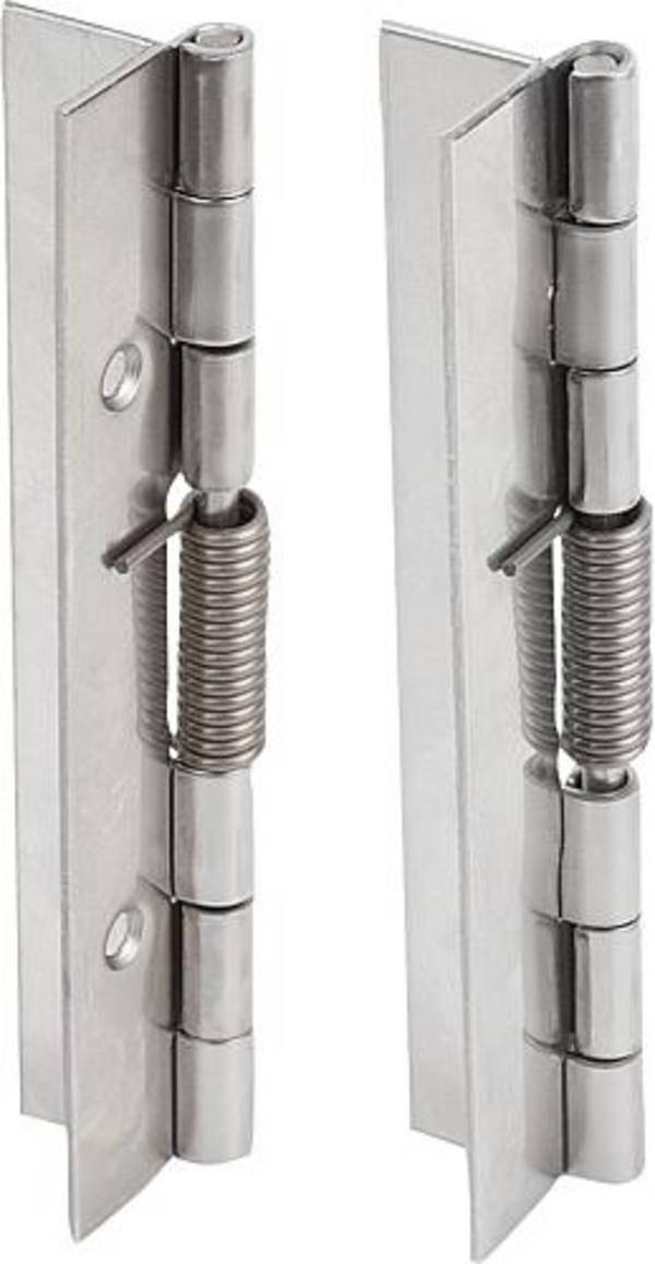 FEDERSCHARNIER FEDER ÖFFNEND, OHNE BOHRUNG A=40, B=120, FORM:A, ALUMINIUM BLANK