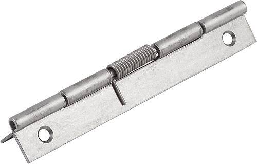 FEDERSCHARNIER FEDER ÖFFNEND A=20, B=75, STAHL BLANK-0