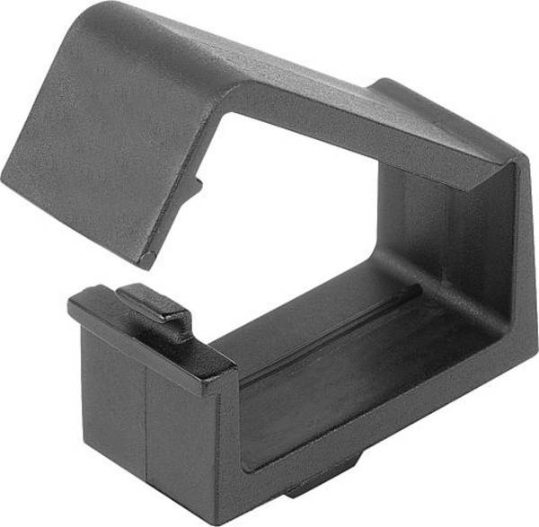 KABELHALTER MIT HAMMER, FORM:A POLYAMID, SCHWARZ, TYP B