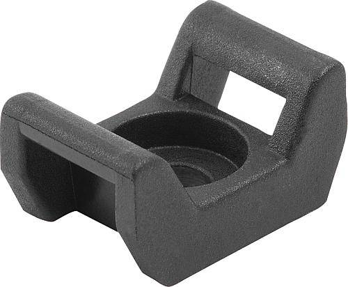 KABELBINDERBLOCK POLYAMID, SCHWARZ, TYP I UND TYP B-0