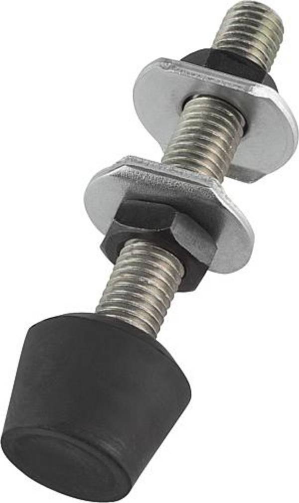 ANDRUCKSPINDEL MIT DRUCKSTÜCK STAHL, KOMP:NEOPREN, M=M08X63