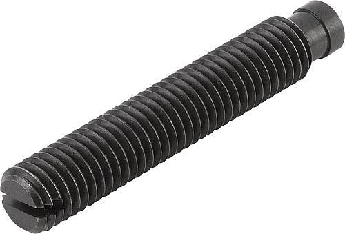 GEWINDESTIFT MIT DRUCKZAPFEN ÄHNLICH DIN6332 D1=M08X52,5, L1=60, STAHL-0