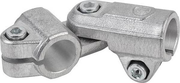ROHRVERBINDER, GELENK FÜR RUNDROHRE, ALUMINIUM, KOMP:STAHL, A=14,1