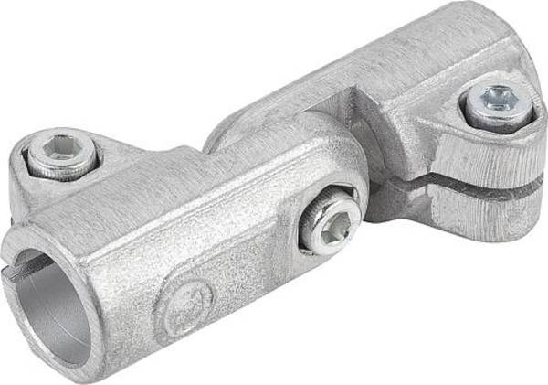 ROHRVERBINDER GELENK, FÜR RUNDROHRE, ALUMINIUM, KOMP:STAHL, A=12,1