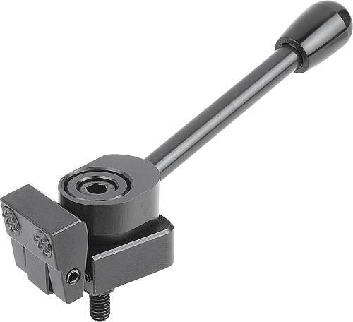 NIEDERZUGSPANNER RECHTS A=38,5 25X24, FORM:B STAHL-0