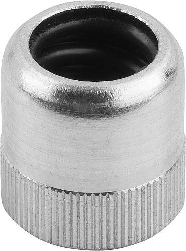 FEDERNDES SEITENDRUCKST., STANDARD FEDERKRAFT OHNE DRUCKBOLZEN, FORM:A OHNE DICHTUNG D=16, L1=11,5,-0