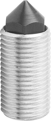 FEDERNDES ZUG-/DRUCKSTÜCK STANDARD FEDERKRAFT, MIT VERDREHSICHERUNG D=M20X1,5 L=34, FORM:K, STAHL,-0