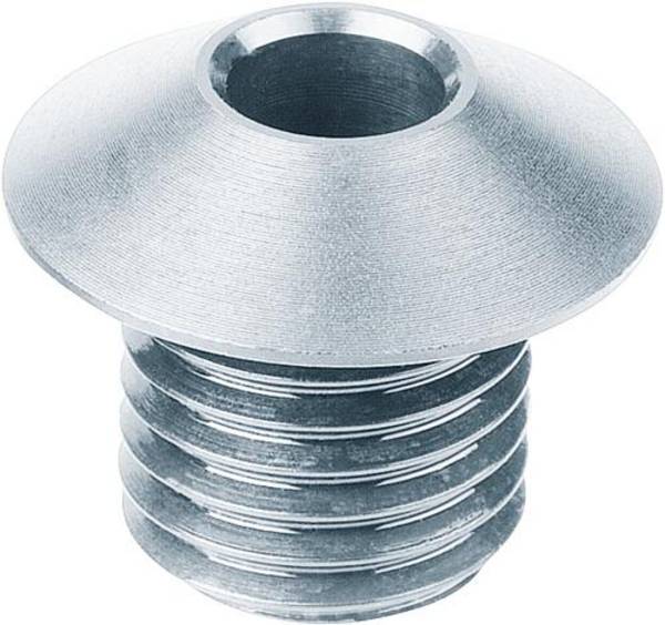 POSITIONIERBUCHSE FÜR ARRETIERBOLZEN, D=5 M12X1,5X10, D2=19, SW=4, EDELSTAHL 1.4034 GEHÄRTET UND BLANK