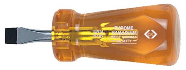 C.K  Werkstatt Schlitz-Schraubendreher Klingenbreite: 6.5 mm Klingenlänge: 25 mm DIN 5264, DIN ISO 2380-2