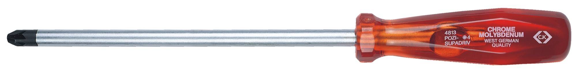 C.K T4813 1 Werkplaats Kruiskop schroevendraaier PZ 1 Koplengte: 80 mm DIN ISO 8764 afbeelding