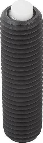PENDELAUFLAGE MIT O-RING, FORM:K VERGÜTUNGSSTAHL, AUSWECHSELBARE EINSÄTZE, KOMP:POLYACETAL-0