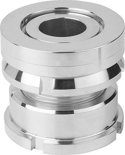 HÖHENVERSTELL-ELEMENT M.KUGEL-AUSGLEICHSSCHEIBE, D=11 VERGÜTUNGSSTAHL, D2=45