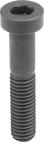 ZYLINDERSCHRAUBE MIT INNENSECHSKANT, NIEDRIGER KOPF, DIN6912 M10X25, STAHL 8.8 BLANK (SCHWARZ)-0