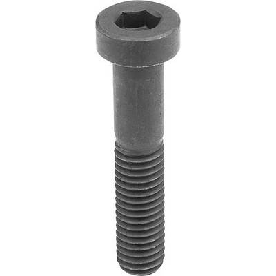 ZYLINDERSCHRAUBE MIT INNENSECHSKANT, NIEDRIGER KOPF, DIN6912 M20X60, STAHL 8.8 BLANK (SCHWARZ)-0