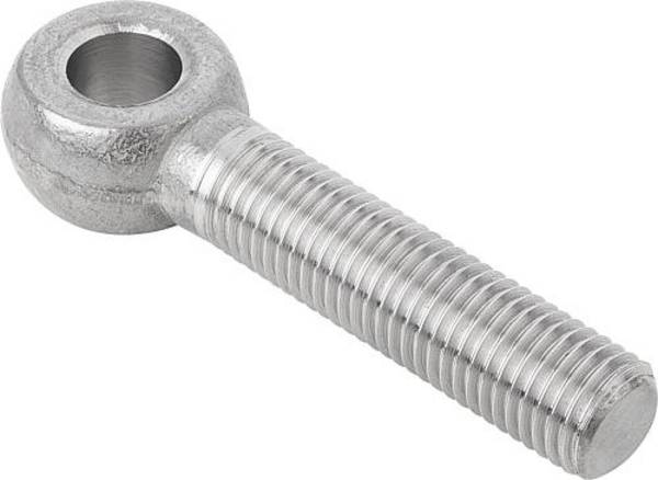 AUGENSCHRAUBE MIT LANGEM GEWINDE DIN444, FORM:B, M16, L=100, EDELSTAHL 1.4305 BLANK