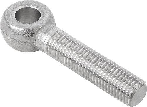 AUGENSCHRAUBE MIT LANGEM GEWINDE DIN444, FORM:B, M16, L=100, EDELSTAHL 1.4305 BLANK-0